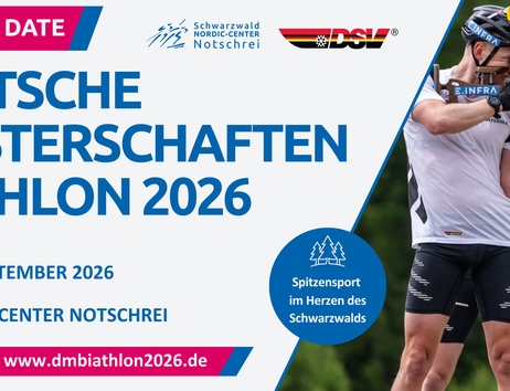 Poster Deutsche Meisterschaften Biathlon 2026