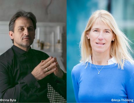 Timur Gasratov und Silke Tebel-Haas